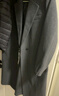 優(yōu)衣庫合作款/女裝長(cháng)大衣/25秋冬新款479666 09 黑色 S 曬單實(shí)拍圖