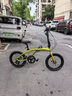 鳳凰超輕鋁合金折疊自行車(chē)小型青少年成人變速便攜單車(chē) 輕奢金+正新輪胎 20英寸 全鋁車(chē)身+禧瑪諾8級定位變速 曬單實(shí)拍圖