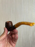 沙芬（SAVINELLI）意大利石楠木煙斗蜂蜜口味P243手工雕刻面過(guò)濾嘴煙斗帶壓棒禮盒 【670斗型 蛋形式彎斗 大號(hào)】 曬單實(shí)拍圖
