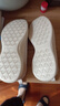足力健防滑老人鞋女2025新款休閑媽媽鞋一腳蹬護士鞋透氣網(wǎng)面布鞋 曬單實(shí)拍圖