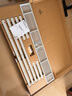 宜家（IKEA）UTESPELARE烏斯佩電競桌椅組合電腦桌辦公桌可升降桌子 【單品】仿白蠟木/灰色電競桌 曬單實(shí)拍圖