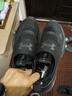 安德瑪（Under Armour）男鞋運動(dòng)鞋 夏季新款一腳蹬穿拖透氣震輕便透氣跑步鞋子休閑鞋男 一腳穿【黑色】 建議選大半碼到一碼 40.5 【255】 曬單實(shí)拍圖