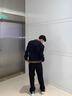 軒森圖春秋季男士輕熟風(fēng)夾克外套男款寬松大碼拼接撞色上衣胖子顯瘦搭配 jk505黑色夾克 5XL (190) 建議220-240斤 曬單實(shí)拍圖