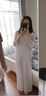 禪服女復古風(fēng)套裝佛系女裝中國風(fēng)茶服夏上衣中式服裝禪意文藝改良漢服采耳師工作服 【套裝】白色上衣+褲子 M 曬單實(shí)拍圖