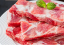 龍大肉食 國(guó)產(chǎn)豬肋排凈重4斤 冷凍免切豬排骨豬肋骨豬肋條出口日本級(jí) 豬骨 曬單實(shí)拍圖