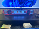邁從（MCHOSE）K20電競音響音箱桌搭桌面電腦音響游戲可插拔麥有線(xiàn)藍牙7.1環(huán)繞聲效家用臺式長(cháng)條驅動(dòng) K20音箱 漿果紅  可插拔麥克風(fēng) 曬單實(shí)拍圖