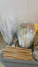 美麗雅一次性碗食品級500ml*40只 耐高溫航空水晶碗野餐塑料方便湯碗 曬單實(shí)拍圖