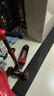 愛(ài)斯高（AXGLO）兒童滑板車(chē)防滑防側翻3-6-12歲折疊轉向 加寬閃光輪溜娃兒童車(chē) 藍色豪華版（輪寬5cm+側翼燈帶） 曬單實(shí)拍圖