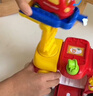 偉易達（Vtech）兒童玩具神奇軌道車(chē)警察局電動(dòng)火車(chē)站消防局飛機場(chǎng)男女孩新年禮物 大消防車(chē)【配直升機*1】 曬單實(shí)拍圖