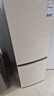美的（Midea）195兩門(mén)二門(mén)雙開(kāi)門(mén)低噪租房小型家用電冰箱風(fēng)冷無(wú)霜小冰箱MR-195WE不串味以舊換新【國家補貼】 曬單實(shí)拍圖