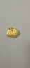 周大福兒童寶寶百福長(cháng)命鎖黃金吊墜(工費160)約4.9g EOF98 曬單實(shí)拍圖