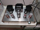 老陳EL34膽機hifi發(fā)燒單端甲類(lèi)電子管功放手工搭棚純膽機貴族之聲膽管HiFi發(fā)燒膽機功放音響套裝 EL34銀色經(jīng)典版 內置藍牙5.0 曬單實(shí)拍圖