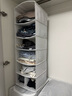 宜家（IKEA）STUK斯圖克儲物袋防塵袋袋收納盒衣服衣柜收納分層神器學(xué)生宿舍 白色/灰色7格儲物件30x30x90cm 曬單實(shí)拍圖