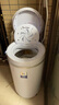 奧克斯（AUX）脫水機(jī)家用大容量不銹鋼甩干機(jī)甩干桶 小型宿舍公寓出租房單脫水甩干迷你脫水桶大家電器 10斤殺菌款【藍(lán)光殺菌不銹鋼桶+快速脫水干至9成】 曬單實(shí)拍圖