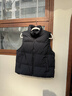安踏關(guān)曉彤同款面包羽絨馬甲丨防潑水羽絨服女冬季休閑加厚保暖外套 曬單實(shí)拍圖