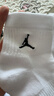 耐克（NIKE）JORDAN 速干運動(dòng)短襪（3雙）EVERYDAY DX9655-100 L 曬單實(shí)拍圖