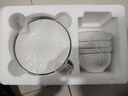 京東京造 碗盤(pán)餐具整套 碗具碟子套裝喬遷之喜陶瓷家用 禾風(fēng)山田16頭 曬單實(shí)拍圖