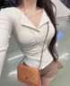珀萊雅內(nèi)衣女聚攏小胸顯大收副乳防下垂提拉無(wú)痕無(wú)鋼圈固定不空杯文胸罩 黑色 80A /B-(建議110-125斤) 曬單實(shí)拍圖