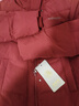 波司登（BOSIDENG）25新款冬季羽絨服女短款連帽加厚90絨百搭保暖外套B250245128 醇酒紅1856【趨勢推薦】 S 160/84A 體重約100-110斤 曬單實(shí)拍圖