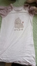 童泰（TONGTAI）寶寶睡袍夏季嬰兒睡裙兒童家居袍男女童空調(diào)服護(hù)肚睡衣白色90cm 曬單實(shí)拍圖