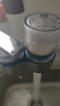 德克西德國凈水器水龍頭過濾器家用自來水濾水器直飲前置過濾器廚房衛(wèi)生間通用除余氯雙出水可清洗濾芯 曬單實(shí)拍圖