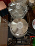 開品 全自動(dòng)底部上水感應(yīng)續(xù)水電熱水壺 家用辦公茶具套裝燒水消毒茶臺(tái) 可嵌入式玻璃燒水壺茶桌一體 1L 晶耀黑20X37CM 燒水煮杯 桶水款 曬單實(shí)拍圖
