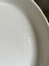 家用菜盤簡約北歐風(fēng)陶瓷純色盤子輕奢高級感餐具釉下彩沙拉牛排盤 8英寸琉璃盤【1個裝】 曬單實拍圖