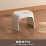 懶角落 加厚小凳子簡(jiǎn)約矮凳子兒童家用塑料板凳小椅子換鞋凳 矮款單個(gè)裝 曬單實(shí)拍圖