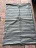 潔麗雅（Grace）A類(lèi)抗菌純棉三件套學(xué)生宿舍床單被套150*200cm 1.2m床 條紋蘭 曬單實(shí)拍圖
