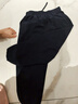 鴻星爾克（ERKE）童裝男女大小童梭織四面彈兒童夏季輕薄透氣運(yùn)動(dòng)九分褲藍(lán)黑色130 曬單實(shí)拍圖