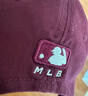 MLB帽子男女軟頂棒球帽虞書(shū)欣明星同款運動(dòng)鴨舌帽3ACP6601N-07RDS-F 曬單實(shí)拍圖