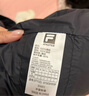 斐樂（FILA）女子長(zhǎng)款羽絨服冬季90%鵝絨長(zhǎng)袖保暖連帽運(yùn)動(dòng)過膝開衫外套上衣 深黑-BK M 曬單實(shí)拍圖