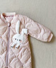 富羅迷（follow me）寶寶羽絨服連體衣冬裝女寶寶衣服嬰幼兒外出服白鴨絨抱衣秋冬棉服 粉色 【A類標(biāo)準(zhǔn)】 66 默認(rèn)尺碼26 曬單實(shí)拍圖