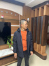 老爺車(chē)（LAOYECHE）中年男士冬季新款保暖棉服男連帽夾克外套中長(cháng)款加厚棉衣爸爸男裝 曬單實(shí)拍圖