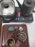 吉谷（K·KOU）全自動(dòng)雙邊上水電熱水壺電燒水壺電茶壺鍋壺同煮 茶臺(tái)燒水壺一體桌茶具套裝泡茶1.0L+0.8L TC017B 曬單實(shí)拍圖