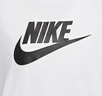 耐克(NIKE)春夏女短袖T恤 純棉 運動(dòng)休閑 修身顯瘦 DX7907-100 白色L 曬單實(shí)拍圖