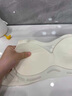 帕蘭朵透明無肩帶內(nèi)衣女舞蹈生專用防走光聚攏無痕隱形抹胸舒適透氣文胸 香檳白+黑色送隱形透明肩帶 S 適合80-95斤32ABC 曬單實(shí)拍圖