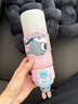 MNS兒童可愛(ài)瘋狂動(dòng)物城保溫杯學(xué)生便攜防滑雙飲杯女生戶(hù)外旅行水杯子 朱迪-粉色500ml 曬單實(shí)拍圖