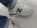 NEW BALANCE休閑鞋男鞋女鞋復古舒適透氣百搭輕便運動(dòng)鞋574系列ML574LGI 40.5 曬單實(shí)拍圖
