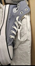 匡威（Converse）官方 All Star男女高幫休閑板鞋A13843C A13843C 37 曬單實(shí)拍圖