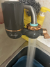 美的（Midea）凈水器水龍頭過(guò)濾器家用自來(lái)水濾水器直飲前置過(guò)濾器廚房衛生間通用除水垢除余氯雙出水可清洗濾芯 一機三芯【兩年免換濾芯】 曬單實(shí)拍圖