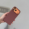 安柏?！究萍伎椢餁ぁ窟m用iphone17promax手機殼蘋(píng)果17promax新款保護套磁吸全包防摔編織同款高級感男女 【赭褐色】強磁吸附 |  旗艦級防摔 iPhone 17 Pro Max 曬單實(shí)拍圖