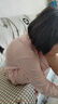 全棉時(shí)代【七夕禮物】男女士睡衣7A抗菌軟彈針織情侶家居服套裝 曬單實(shí)拍圖