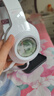 漫步者（EDIFIER）HECATE G2pro頭戴式有線(xiàn)電競游戲耳機7.1聲道深淵燈電腦考試辦公專(zhuān)業(yè)版pro麥克風(fēng)耳麥情人節禮物 霧光粉【耳機支【下單送耳機支架 曬單10紅包】 曬單實(shí)拍圖