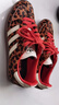 阿迪達斯 （adidas）SAMBA三葉草送女友休閑鞋女鞋豹紋棕色JI2734 39 曬單實(shí)拍圖