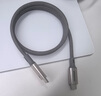 摩米士（MOMAX）磁吸數(shù)據(jù)線Type-C蘋果16/15充電線雙頭PD60W快充車載1米適用iPhone16ProMax平板iPad華為 鈦金色 曬單實拍圖