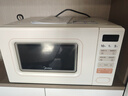美的（Midea）小滋味系列微波爐變頻家用奶油風(fēng)百搭復(fù)古轉(zhuǎn)盤(pán)式一級(jí)能效微波爐以舊換新20L（M2H2） 曬單實(shí)拍圖