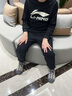 LI-NING KIDS李寧兒童運(yùn)動套裝男童女大童春秋新款衛(wèi)衣衛(wèi)褲兩件套青少年童裝 套裝1 150 曬單實(shí)拍圖