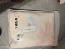都市麗人睡衣女100%純棉長(cháng)袖純色帶胸墊簡(jiǎn)約寬松睡裙家居服 杏色 L 曬單實(shí)拍圖