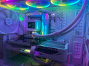 九州風(fēng)神（DEEPCOOL）冰域360白色水冷散熱器/PWM智能調速水泵/支持MP4視頻/ARGB星環(huán)風(fēng)扇 曬單實(shí)拍圖